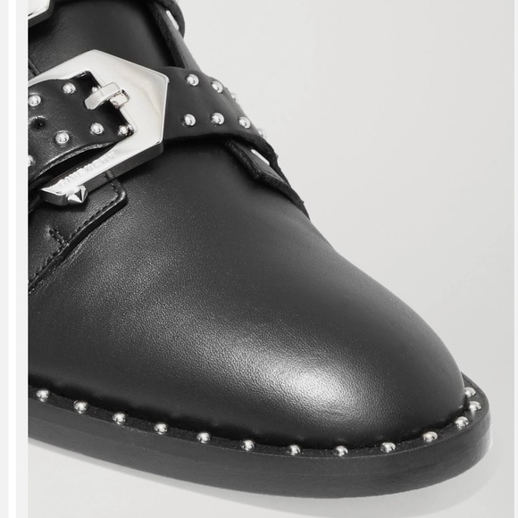 Givenchy Elegant Prue Moto Studded Leather Ankle Boots - Picture 7 of 16